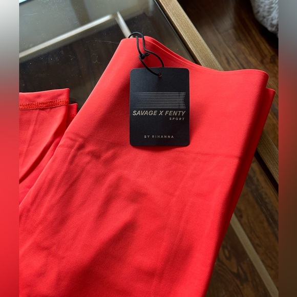 SAVAGE FENTY Hotline High Waist Legging Fiesta Red - Picture 4 of 7